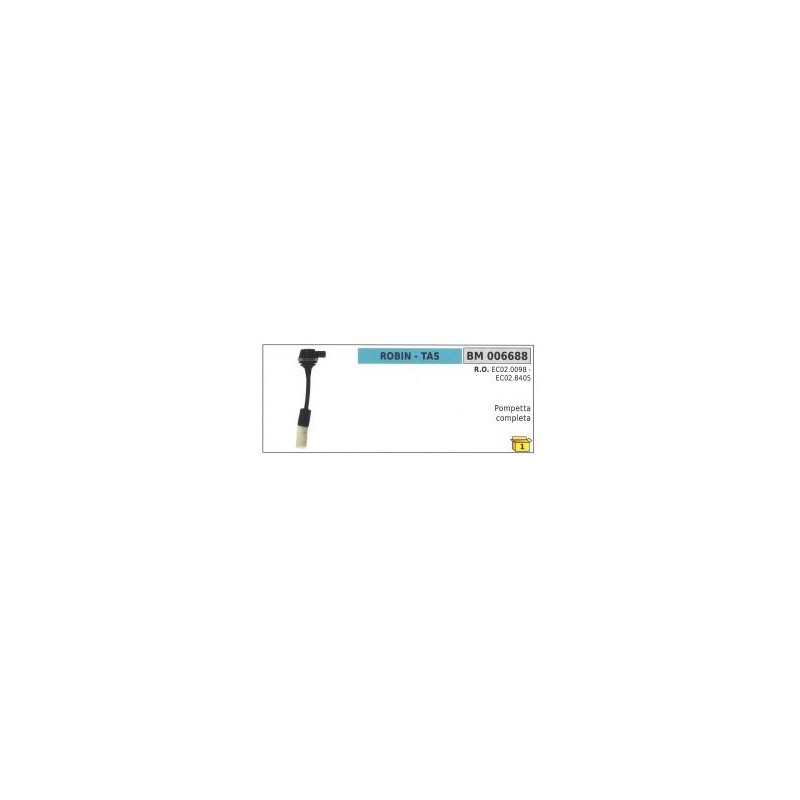 Complete petrol mixture pump ROBIN - TAS EC02.0098 - EC02.8405
