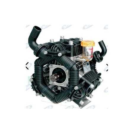 Polypropylene pump with 3 diaphragms semi-hydraulic piston for irrigation 91553 | NewgardenParts.com