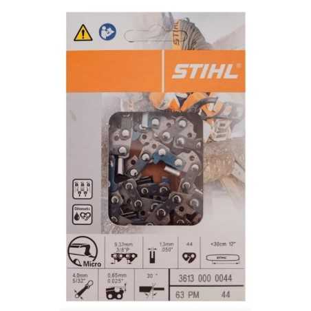 Microcadena de 63 PM ORIGINAL STIHL 3613-000-0044 malla 44 | NewgardenParts.com