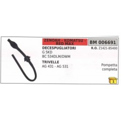 ZENOAH Benzingemischpumpe G5KD Freischneider AG431 AG531 Z1421-85400 | NewgardenParts.com