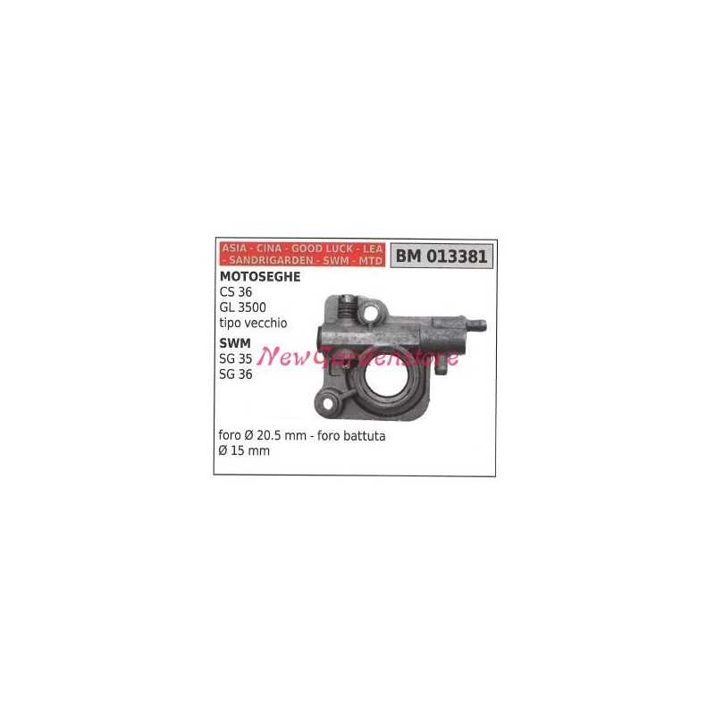 Oil pump compatible CS 36 GL 3500 SWM SG 35 36 chainsaw engine 521300620