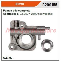 Bomba de aceite ECHO para motosierra CS350 2600 TYPE OLD con engranaje helicoidal metálico | NewgardenParts.com