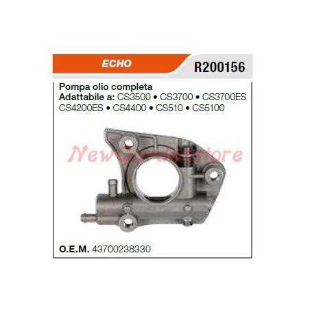 Pompe à huile ECHO pour tronçonneuse CS3500 3700 3700ES 4200ES R200156 | NewgardenParts.com