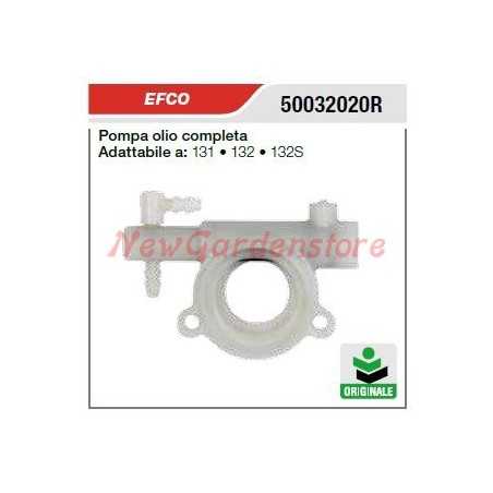 Pompa olio EFCO motosega 131 132 132S 50032020R originale oleomac 932 | NewgardenParts.com