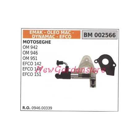 Bomba de aceite del motor de la motosierra EMAK OM 942 946 951 EFCO 142 146 151 002566 | NewgardenParts.com