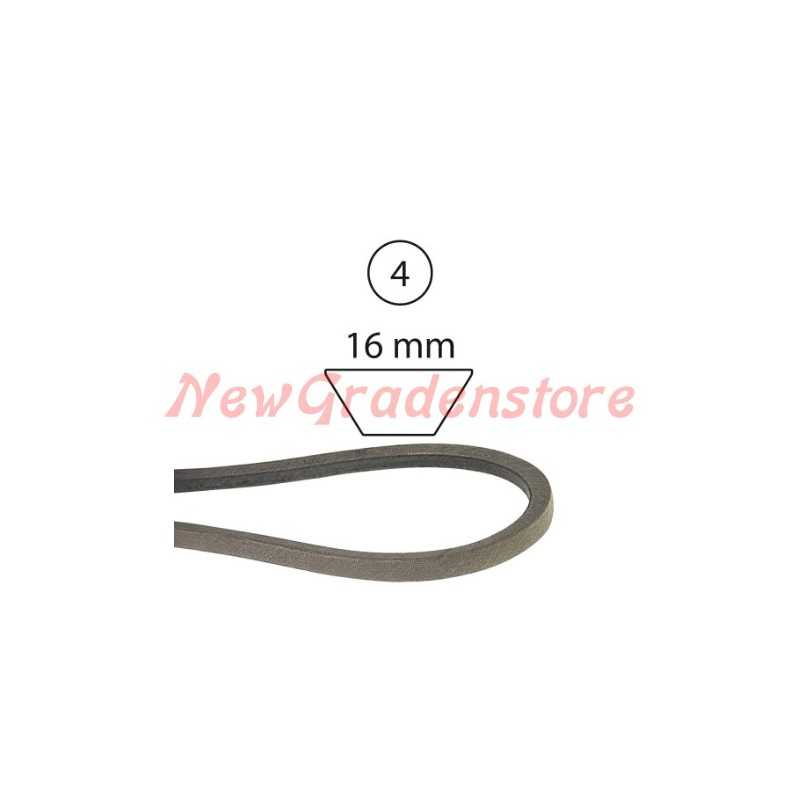 Correa para cuchillas de tractor de césped MTD RZT 54'' 5/8''x143'' 75404138 520491
