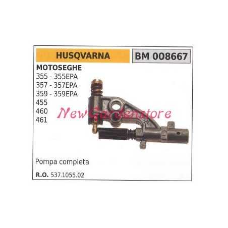 Oil pump HUSQVARNA chainsaw engine 340 55 355EPA 357 359 008667 | NewgardenParts.com
