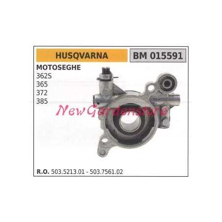 Oil pump HUSQVARNA chainsaw engine 362S 365 372 385 015591 | NewgardenParts.com
