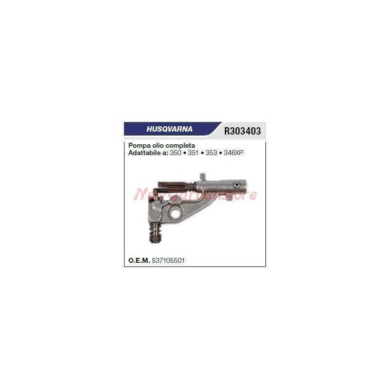 Pompa olio HUSQVARNA motosega 350 351 353 346XP R303403 537 105501