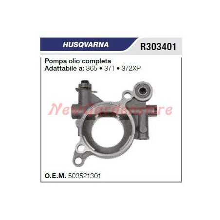 Oil pump HUSQVARNA chainsaw 365 371 372XP R303401 | NewgardenParts.com