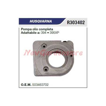 Bomba de aceite motosierra HUSQVARNA 394 395XP R303402 | NewgardenParts.com