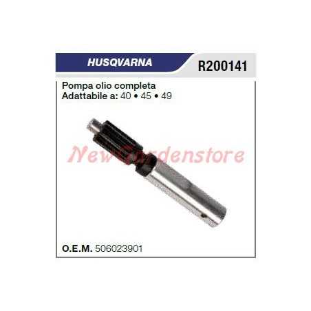 Pompe à huile HUSQVARNA 40 45 49 R200141 | NewgardenParts.com