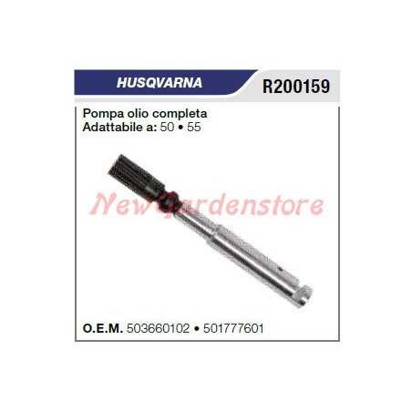 Oil pump HUSQVARNA chainsaw models 50 55 R200159 | NewgardenParts.com