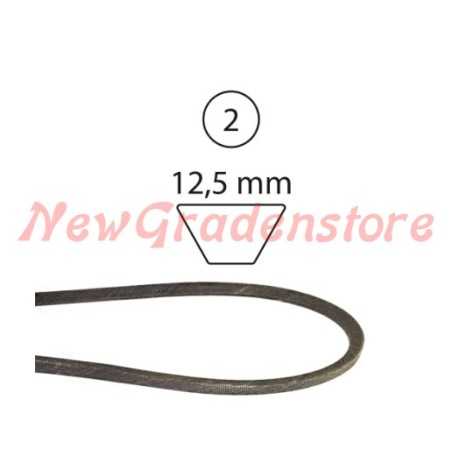 Hydrostatic self-propelled motor belt 1/2'' x 71'' 75404189 520494 | NewgardenParts.com