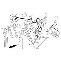 Adattatore orientato 90 gradi 3/8 PG SR ORIGINALE GIANNI FERRARI BFB 00777600191 | NewgardenParts.com