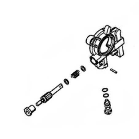 Oil pump chainsaw models MS241 ORIGINAL STIHL 11436403200 | NewgardenParts.com