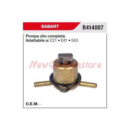 Pompe à huile sabart tronçonneuse e21 e41 e43 r414007 | NewgardenParts.com