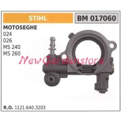 Pompe à huile pour moteur de scie à chaîne STIHL 024 026 MS 240 260 017060 | NewgardenParts.com