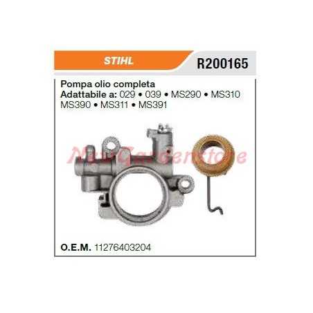 Pompe à huile STIHL 029 039 MS290 MS310 MS390 MS311 MS391 R200165 | NewgardenParts.com
