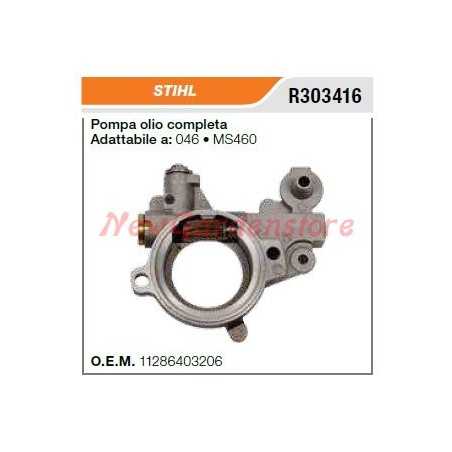 STIHL chainsaw oil pump 046 MS460 R303416 | NewgardenParts.com
