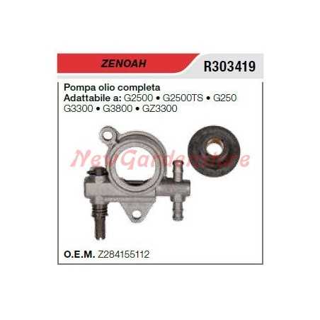 Ölpumpe ZENOAH G2500 2500TS 250 3300 3800 GZ3300 R303419 | NewgardenParts.com