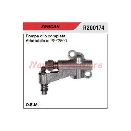Pompe à huile ZENOAH élagueuse PSZ2600 R200174 | NewgardenParts.com