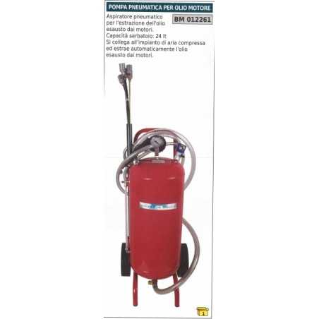 Pneumatic pump for extracting waste oil from engines 24 litre tank | NewgardenParts.com