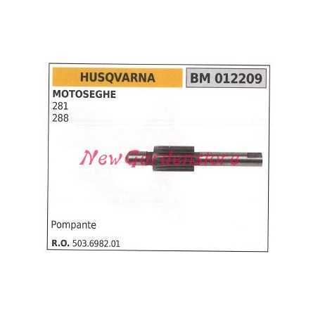 Pump Oil pump HUSQVARNA chainsaw engine 281 288 012209 | NewgardenParts.com