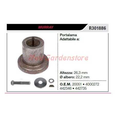 MURRAY tractor de césped cortacésped cortacésped R301886 | NewgardenParts.com