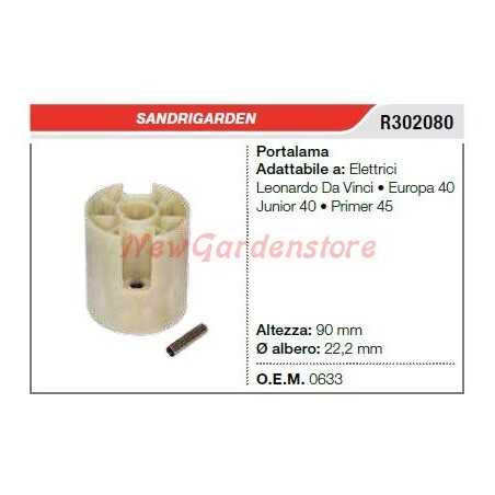 SANDRIGARDEN cortacésped eléctrico soporte cuchilla europa 40 R302080 | NewgardenParts.com