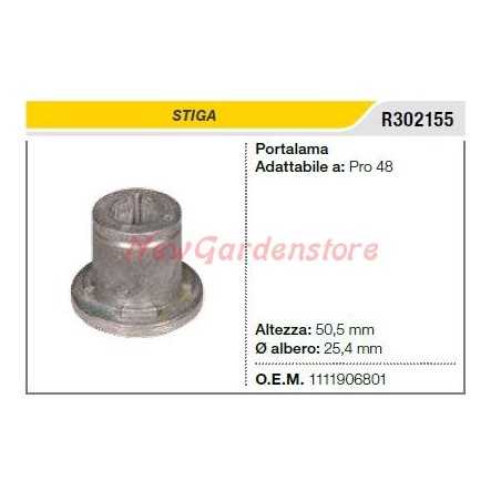 STIGA Rasenmäher PRO 48 R302155 Klingenhalter | NewgardenParts.com
