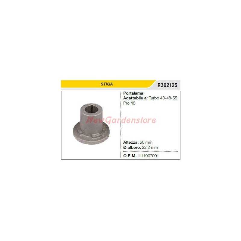 STIGA portacuchillas cortacésped TURBO 43-48-55 PRO 48 R302125