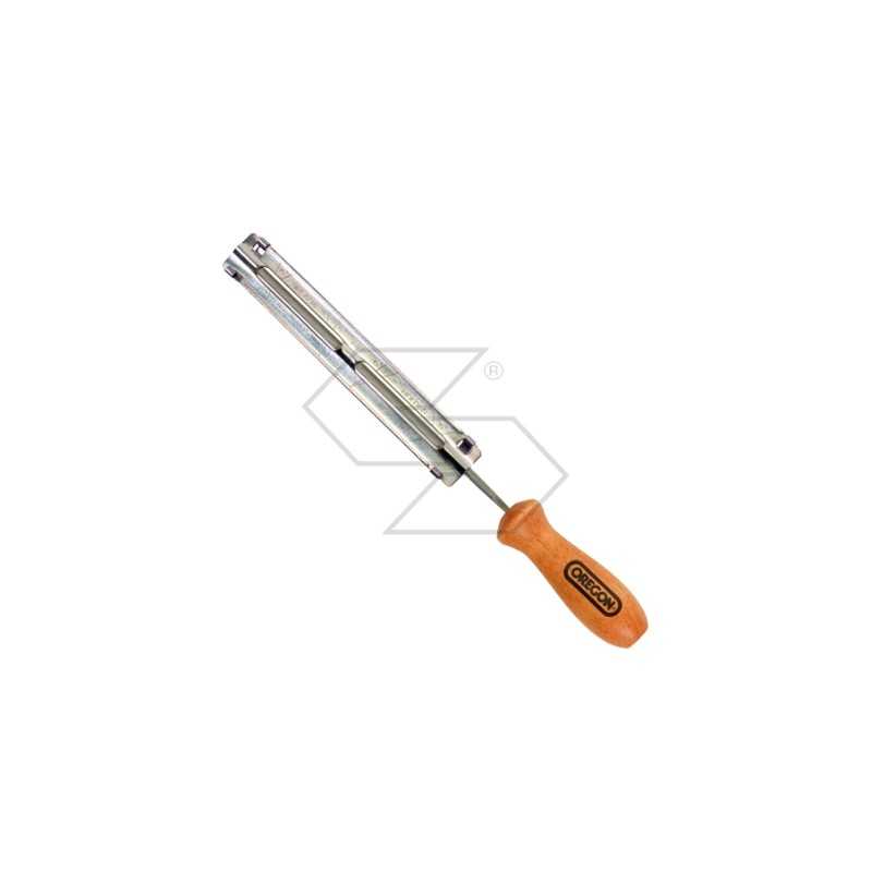 Porte-lime OREGON avec lime ronde et manche en bois Ø lime 4,5 mm (11/64')