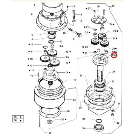 ORIGINAL ACTIVE t143 - t152 foreuse deuxième étage support 022765 | NewgardenParts.com