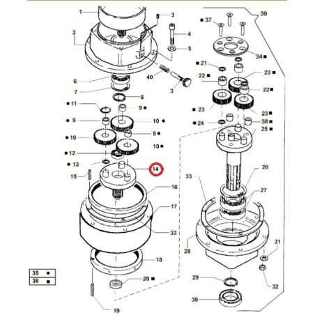 ORIGINAL ACTIVE t143 auger models t143 023430 first stage satellite holder with pins | NewgardenParts.com