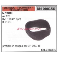 Prefiltro de aire ASPERA motor cortacésped AV 125 BVL 198 000156 | NewgardenParts.com