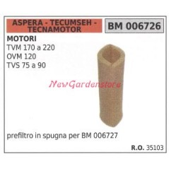 ASPERA filtre à air pour moteur de tondeuse TVM 170-220 006726