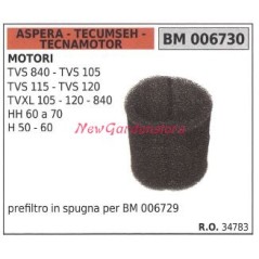 ASPERA filtre à air pour moteur de tondeuse TVS 840 105 115 006730