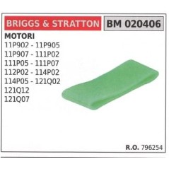 BRIGGS&STRATTON prefiltro aire cortacésped 11P902 11P905 796254 | NewgardenParts.com