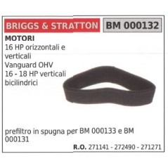 BRIGGS&STRATTON filtro de aire cortacésped cortacésped 16HP vertical | NewgardenParts.com