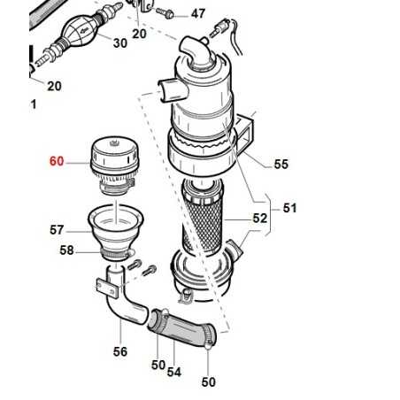 Prefiltro aria ciclone ORIGINALE GIANNI FERRARI per motore macchina operatrice | NewgardenParts.com