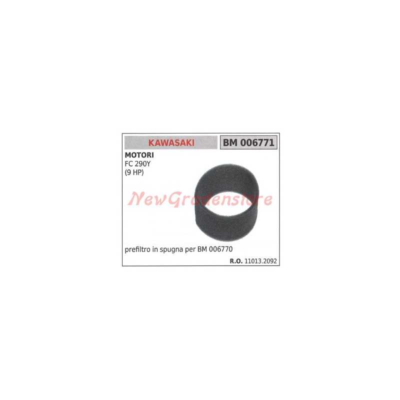 Sponge air prefilter KAWASAKI engine FC 290Y (9 HP) 006771