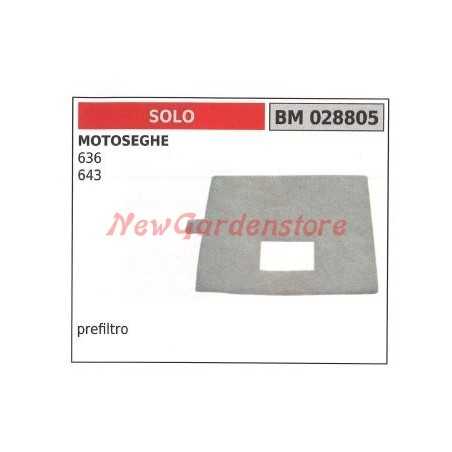 Luftvorfilter NUR für Kettensäge 636 643 028805 | NewgardenParts.com