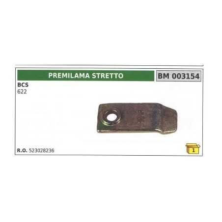 Prensa de cuchillas estrecha para tractor agrícola BCS 622 segadora | NewgardenParts.com