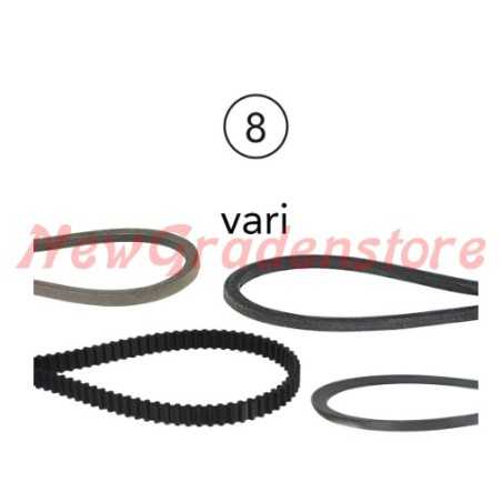 ORIGINAL MTD RMS 18-117 46 754-0358 Antriebsriemen für Rasentraktor | NewgardenParts.com