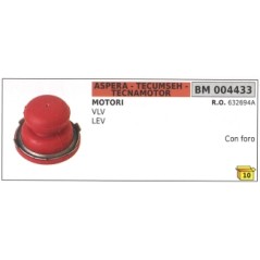 Primer petrol mixture with hole ASPERA VLV lawn mower engine - LEV | NewgardenParts.com