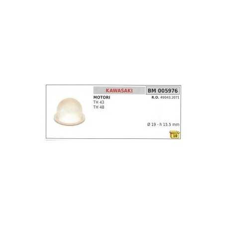 Cebador mezcla gasolina Ø 19mm altura 15,5 mm Desbrozadora KAWASAKI TH43 TH48 | NewgardenParts.com