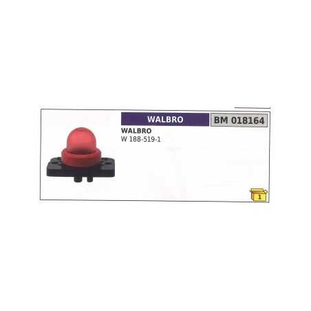 WALBRO W 188-519-1 desbrozadora carburador 018164 imprimación mezcla gasolina | NewgardenParts.com