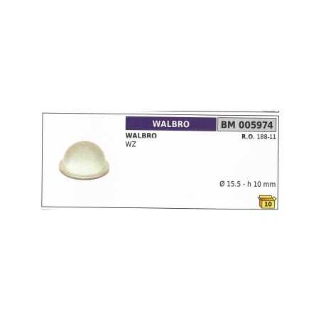 WALBRO WZ Ø 15,5mm h 40mm desbrozadora carburador mezcla gasolina imprimación | NewgardenParts.com
