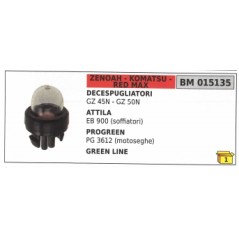 Petrol mixture primer ZENOAH brushcutter GZ45N blower EB900 015135 | NewgardenParts.com